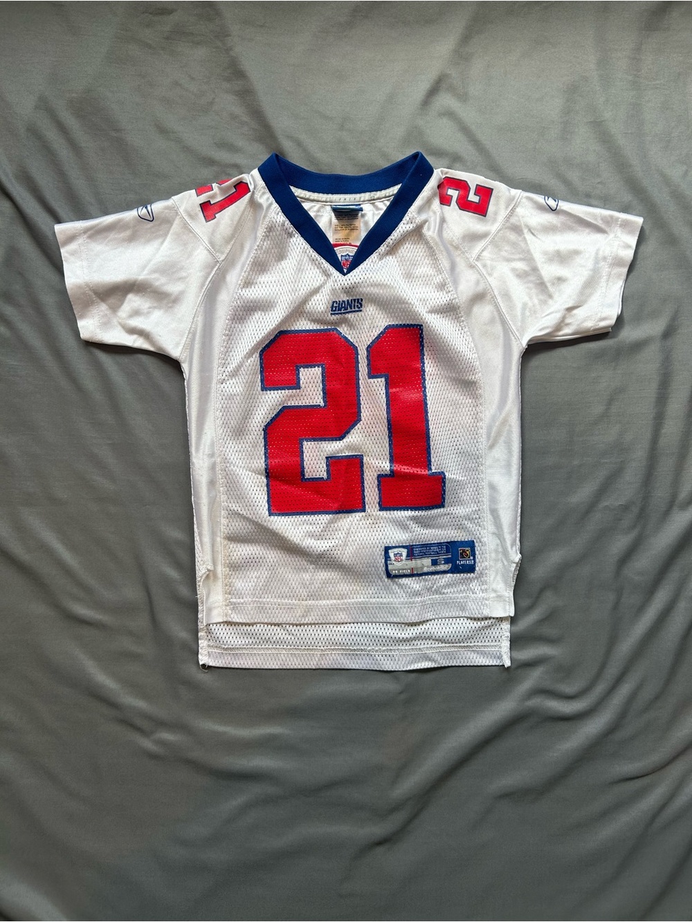 Retro Reebok / NFL / New York Giants / Tiki Barber Jersey